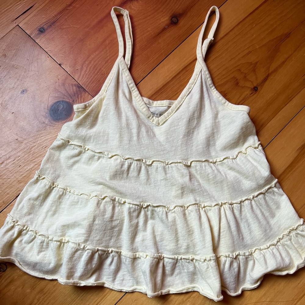 American eagle white tank top